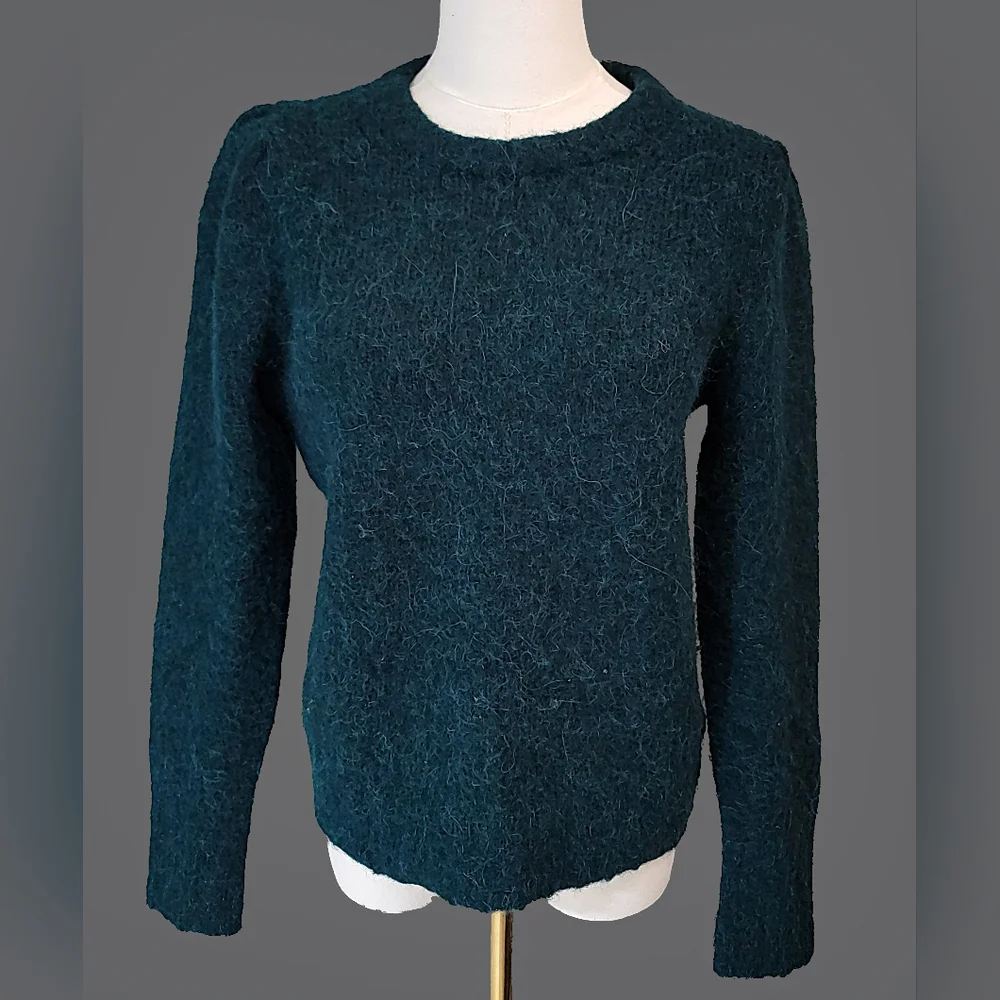 J. Crew Old Forest Alpaca Crew Neck‎ Sweater